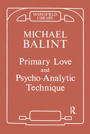 Primary Love and Psychoanalytic Technique book cover