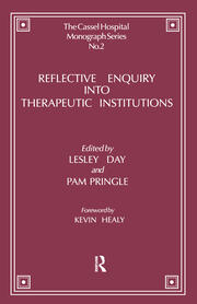 Reflective Enquiry into Therapeutic Institutions book cover