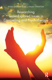 Researching Lesser-Explored Issues in Counselling and Psychotherapy book cover