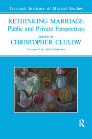 Rethinking Marriage: Public and Private Perspectives book cover