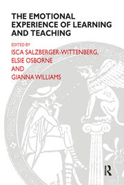 The Emotional Experience of Learning and Teaching book cover