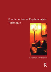 The Fundamentals of Psychoanalytic Technique book cover