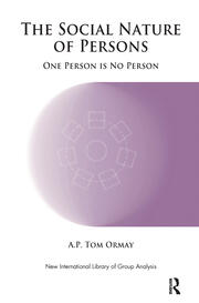 The Social Nature of Persons: One Person is No Person book cover