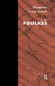 Therapeutic Group Analysis book cover
