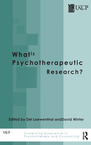 What is Psychotherapeutic Research? book cover