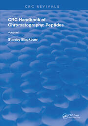 CRC Handbook of Chromatography: Volume I: Peptides book cover