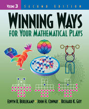 Winning Ways for Your Mathematical Plays, Volume 3 book cover