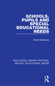 Schools, Pupils and Special Educational Needs book cover
