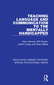 Teaching Language and Communication to the Mentally Handicapped book cover