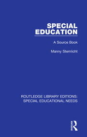 Special Education: A Source Book book cover