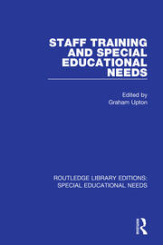 Staff Training and Special Educational Needs book cover