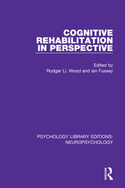 Cognitive Rehabilitation in Perspective book cover
