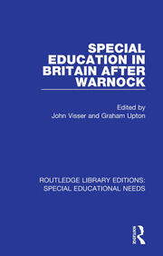 Special Education in Britain after Warnock book cover