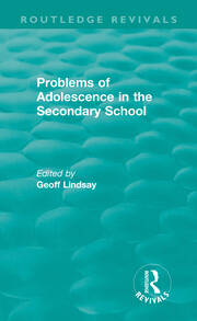 Problems of Adolescence in the Secondary School book cover