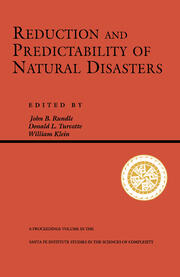 Reduction And Predictability Of Natural Disasters book cover