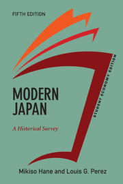 Modern Japan, Student Economy Edition: A Historical Survey book cover