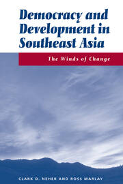 Democracy And Development In Southeast Asia: The Winds Of Change book cover