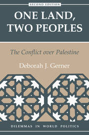 One Land, Two Peoples: The Conflict Over Palestine book cover