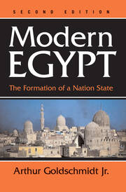 Modern Egypt: The Formation Of A Nation-state book cover