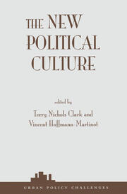 The New Political Culture book cover