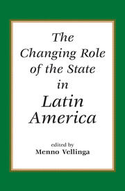 The Changing Role Of The State In Latin America book cover