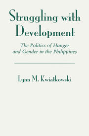 Struggling With Development: The Politics Of Hunger And Gender In The Philippines book cover