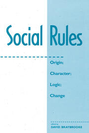 Social Rules: Origin; Character; Logic; Change book cover