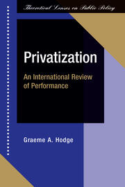 Privatization: An International Review Of Performance book cover