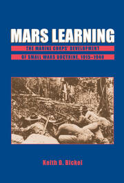 Mars Learning: The Marine Corps' Development Of Small Wars Doctrine, 1915-1940 book cover