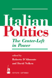Italian Politics: The Center-left In Power book cover