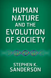Human Nature and the Evolution of Society book cover
