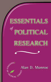 Essentials Of Political Research book cover