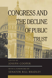 Congress and the Decline of Public Trust book cover