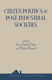 Citizen Politics In Post-industrial Societies book cover