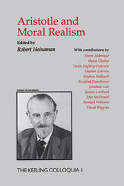 Aristotle And Moral Realism book cover