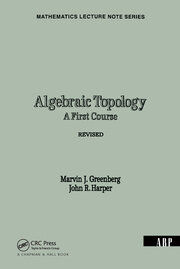 Algebraic Topology: A First Course book cover