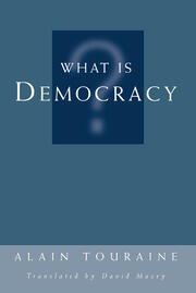 What Is Democracy? book cover