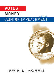 Votes, Money, And The Clinton Impeachment book cover