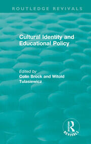 Cultural Identity and Educational Policy book cover