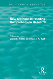 New Methods in Reading Comprehension Research book cover