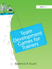 Team Development Games for Trainers book cover