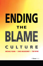 Ending the Blame Culture book cover