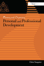 Planning and Organizing Personal and Professional Development book cover