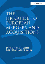The HR Guide to European Mergers and Acquisitions book cover