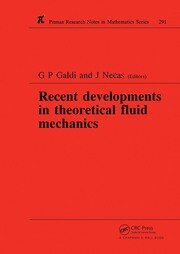 Recent Developments in Theoretical Fluid Mechanics: Winter School, Paseky, 1992 book cover