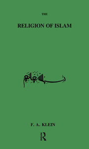 Religion Of Islam book cover