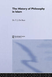History Of Philosophy In Islam book cover