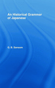 Historical Grammar of Japanese book cover