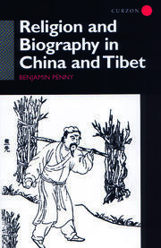 Religion and Biography in China and Tibet book cover
