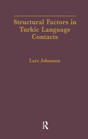 Structural Factors in Turkic Language Contacts book cover